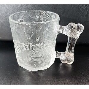 Vintage 1993‎ The Flintstones Pre-Dawn Mug Cup Roc Donalds McDonald's Glass